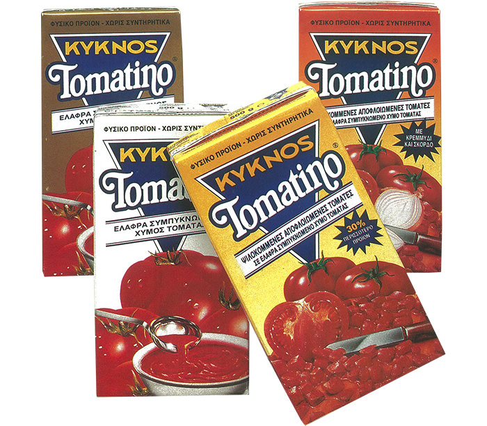 The first ever tomato products in paper packaging in Greece.