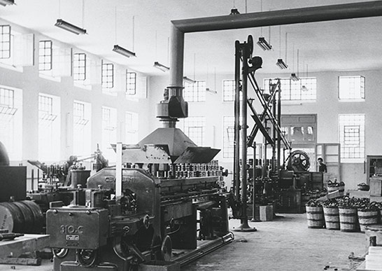 Παλιά μονάδα επεξεργασίας στο εργοστάσιο της κονσερβοποιΐας KYKNOS.
