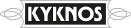 The text from the logo of the Greek Canning Compay KYKNOS.
