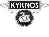The official logo of the Greek Canning Company KYKNOS.